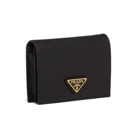 Saffiano Small Leather Wallet