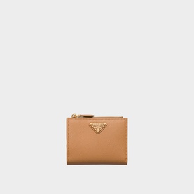 Saffiano Small Leather Wallet