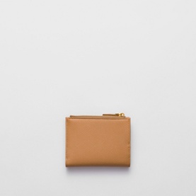 Saffiano Small Leather Wallet