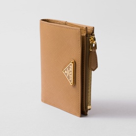Saffiano Small Leather Wallet