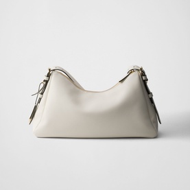 Aim&eacute;e Large Leather Shoulder Bag