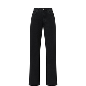 Hugh High-Rise Straight Leg Jeans