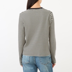 Alessia Striped Long-Sleeved Top