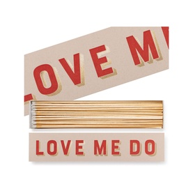 Love Me Do Match Box
