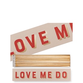 Love Me Do Match Box