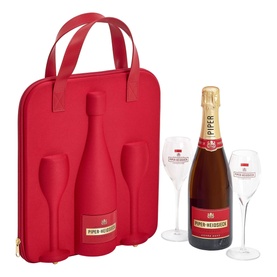 NV Cuv&eacute;e Brut Travel Flute Gift  Box, Piper-Heidsieck, Champagne, France