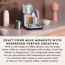 The Vertuo Creatista Black Truffle
