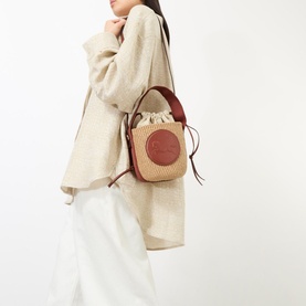 Horse Medal Small Basket Bag