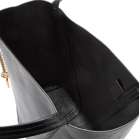 Spin Small Leather Tote Bag