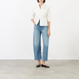 Miro Barrel-Leg Tapered Jeans