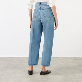 Miro Barrel-Leg Tapered Jeans