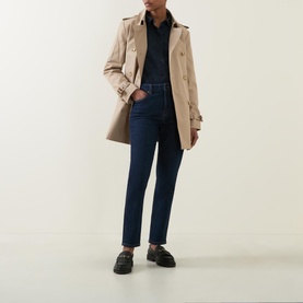 High-Rise Ankle Skinny Jeans