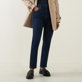 High-Rise Ankle Skinny Jeans