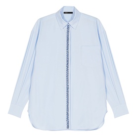 Embellished Patch Pocket Shirt