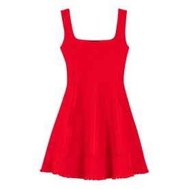 Ribbed Knit Dress