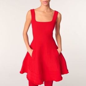 Ribbed Knit Dress