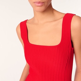 Ribbed Knit Dress