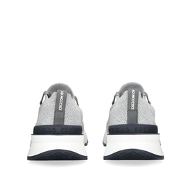Knit Lace-Up Trainers