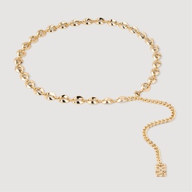 Gold-Tone Chain Belt