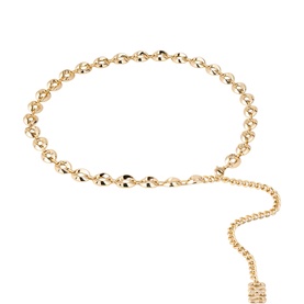 Gold-Tone Chain Belt
