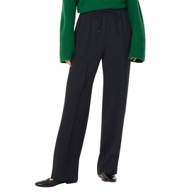 Maria Crepe Straight Leg Trousers