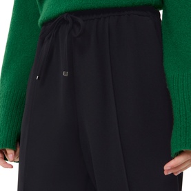 Maria Crepe Straight Leg Trousers
