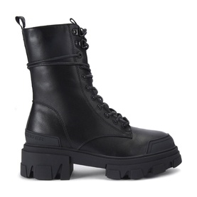 Trekker Lace-Up Biker Boots