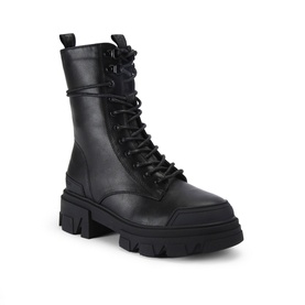 Trekker Lace-Up Biker Boots