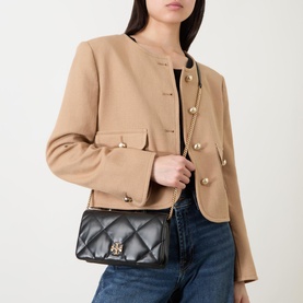 Kira Diamond Quilted Crossbody Bag