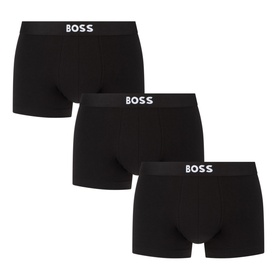 Three-Pack Solid Colour Boxers