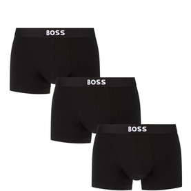Three-Pack Solid Colour Boxers