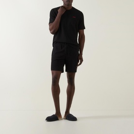 Austin Logo Drawstring Lounge Shorts