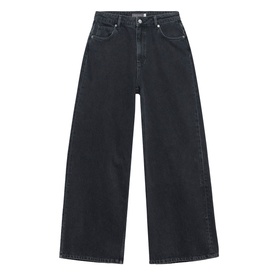 Mid-Rise Wide Leg Jeans