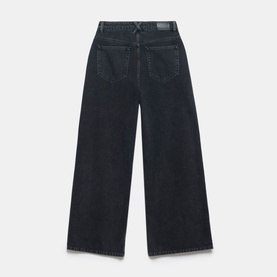 Mid-Rise Wide Leg Jeans