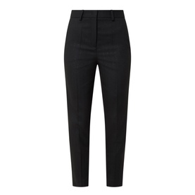 Lurex Pinstripe Cropped Trousers