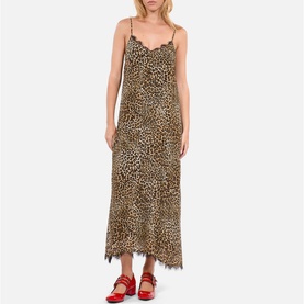 Leopard Slip Dress