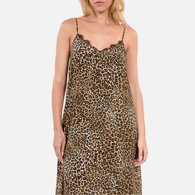 Leopard Slip Dress