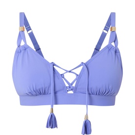 Cayman Tie-Fastening Bikini Top