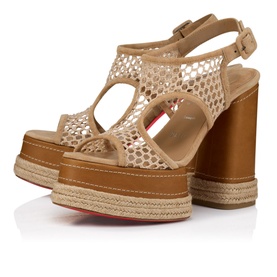 Almeja 130 Mesh Oversized Block Heels
