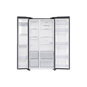 American Style Fridge Freezer with SpaceMax&trade; Technology Black DOI