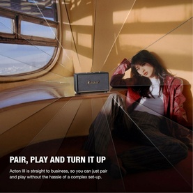 Action III Bluetooth Speaker Black