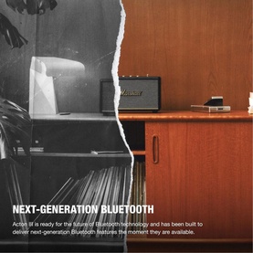 Action III Bluetooth Speaker Black