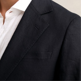 Kin Single Breasted Linen Blazer
