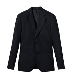 Kin Single Breasted Linen Blazer