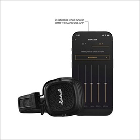 Major V Bluetooth Headphones Black