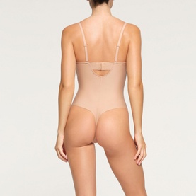Underwire Thong Bodysuit Clay