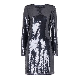Sequin Mini Shift Dress