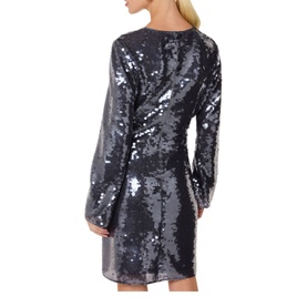Sequin Mini Shift Dress