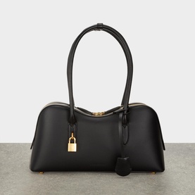 Ryder Embossed Logo Shoulder Bag