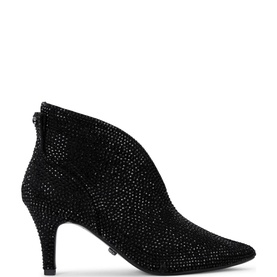 Flute Heeled Ankle Boots